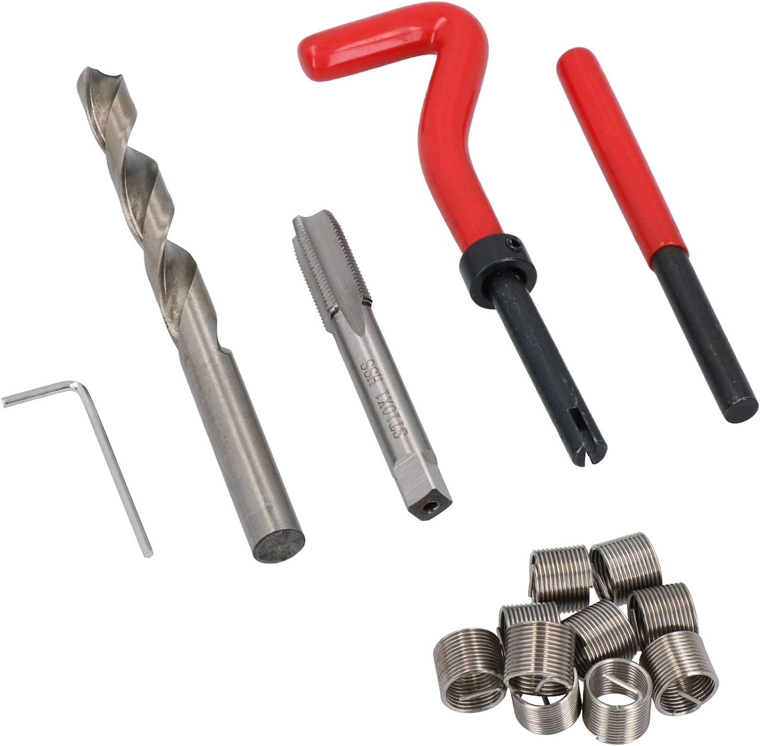 AB Tools M10 X 1.0Mm Helicoil Thread Repair Kit 9Pc Set AN043 image number 2