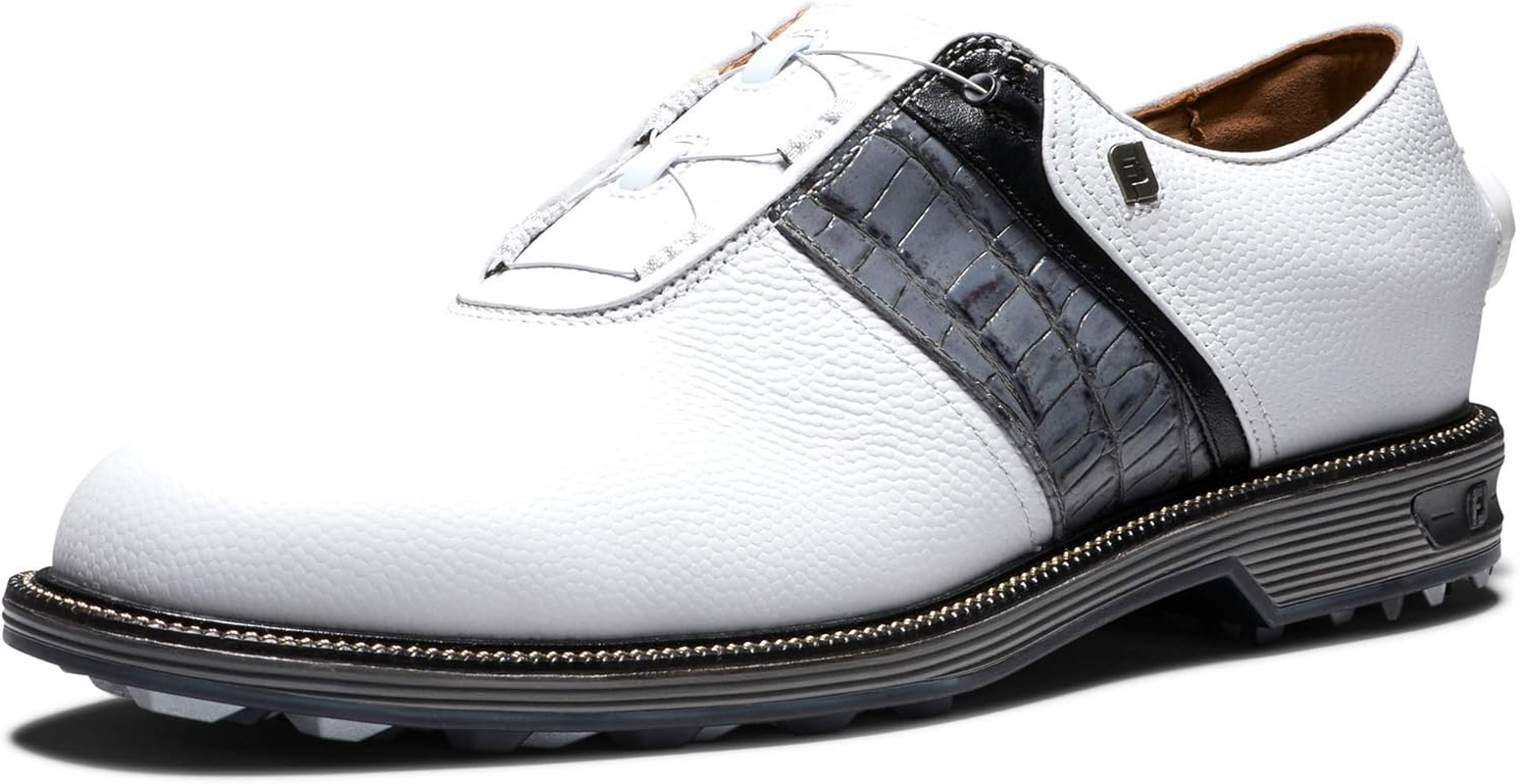 Footjoy Men'S Premiere Series-Packard Boa Golf Shoe, White/Grey, 10 image number 3