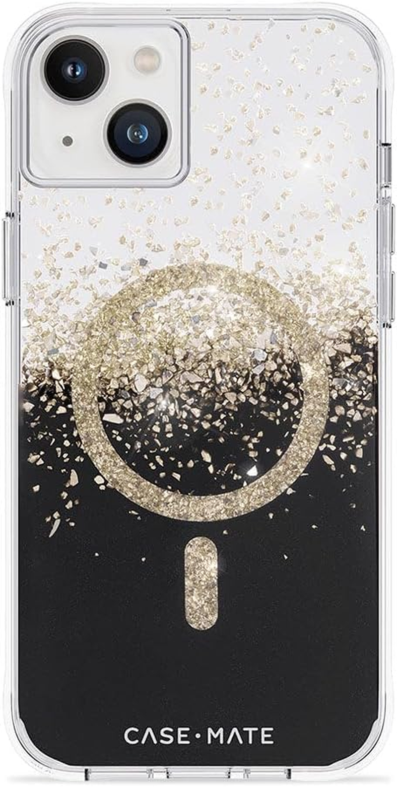 Case-Mate Iphone 14 plus Case - Clear Twinkle Diamond [10Ft Drop Protection] [Compatible with Magsafe] Magnetic Cover with Cute Bling Sparkle for Iphone 14 plus 6.7", Anti-Yellow, Anti-Scratch, Slim
