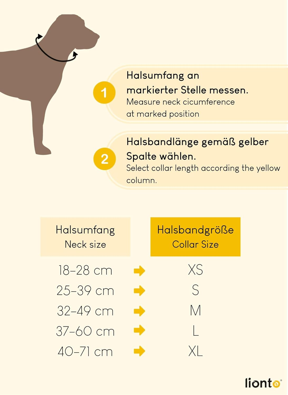 Lionto Padded Dog Collar Nylon Reflective Waterproof Adjustable Size S Blue image number 6