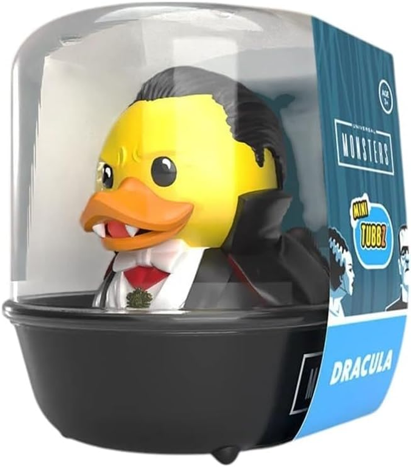 TUBBZ Mini: Dracula Cosplaying Rubber Duck Vinyl Figure image number 1