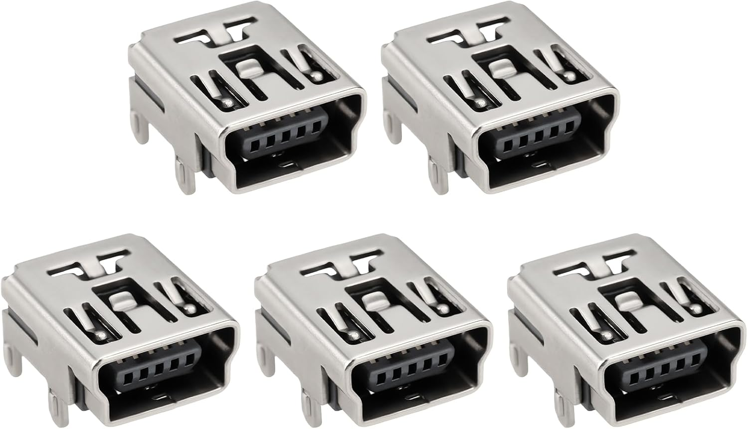 OTOTEC 5Pcs Mini USB Port Compatible with Playstation 3 4Pin Controller Power Socket image number 5
