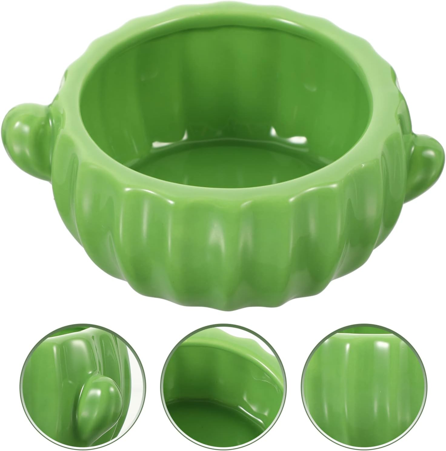 Mipcase Small Animal Bowl Guinea Pig Food Bowl Easy to Clean Safe for Hamsters and Chinchillas