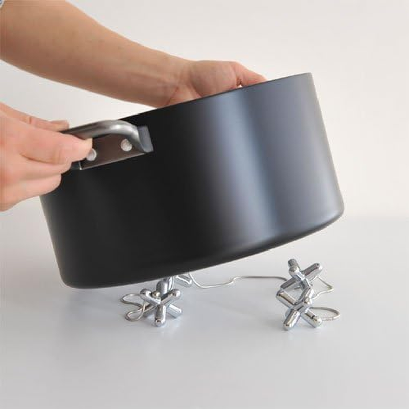 Alessi Tripod round Trivet image number 3
