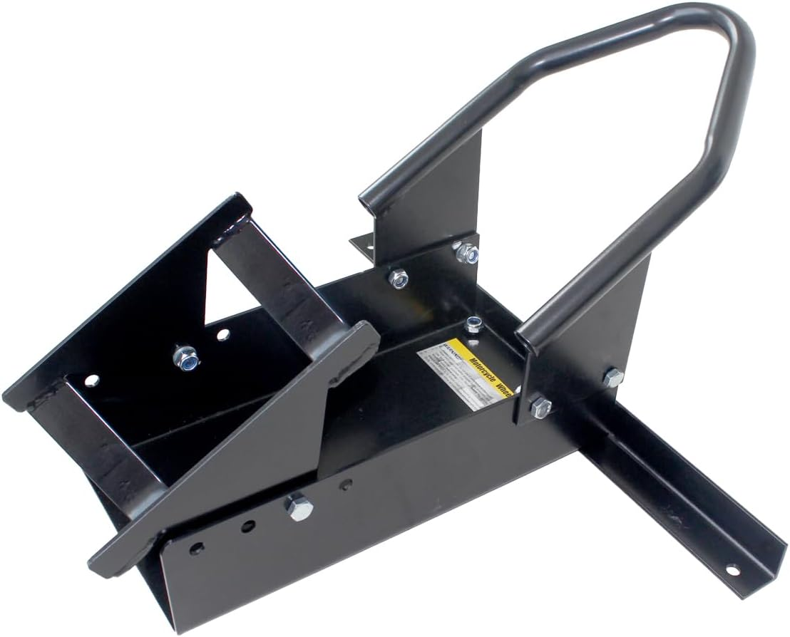 Maxxhaul 70271 Adjustable Motorcycle Wheel Chock Stand Heavy Duty 1800Lb Weight Capacity image number 2