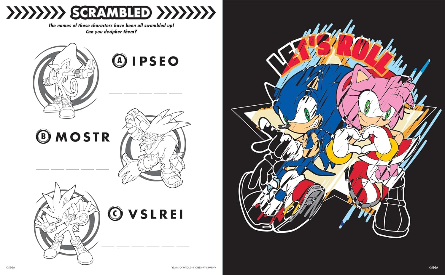 Sonic the Hedgehog: Scratch and Reveal (Sega) image number 3