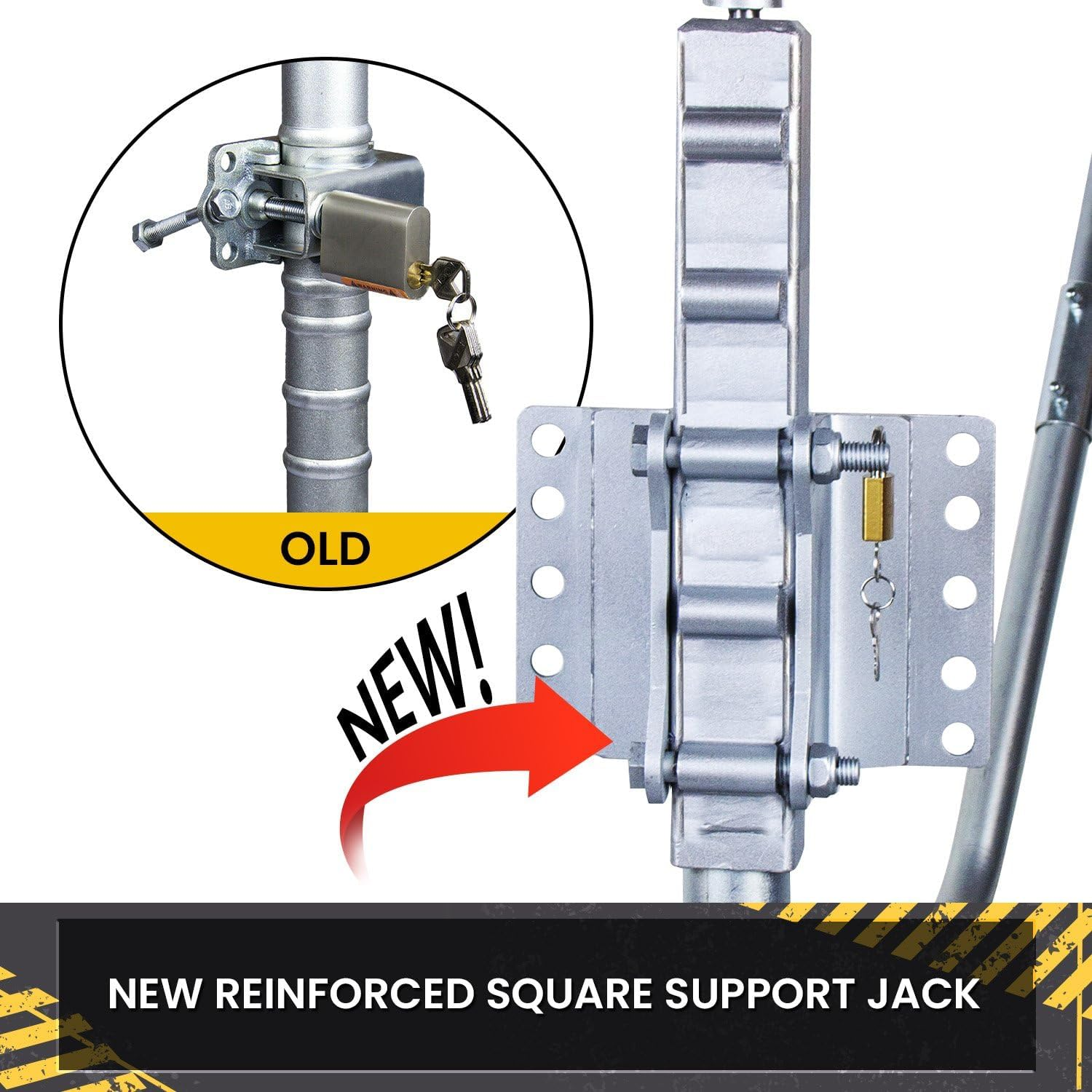 Gen3 Mini Mover Electric Motorised Jockey Wheel for Boat Trailer Caravan 12V 550W