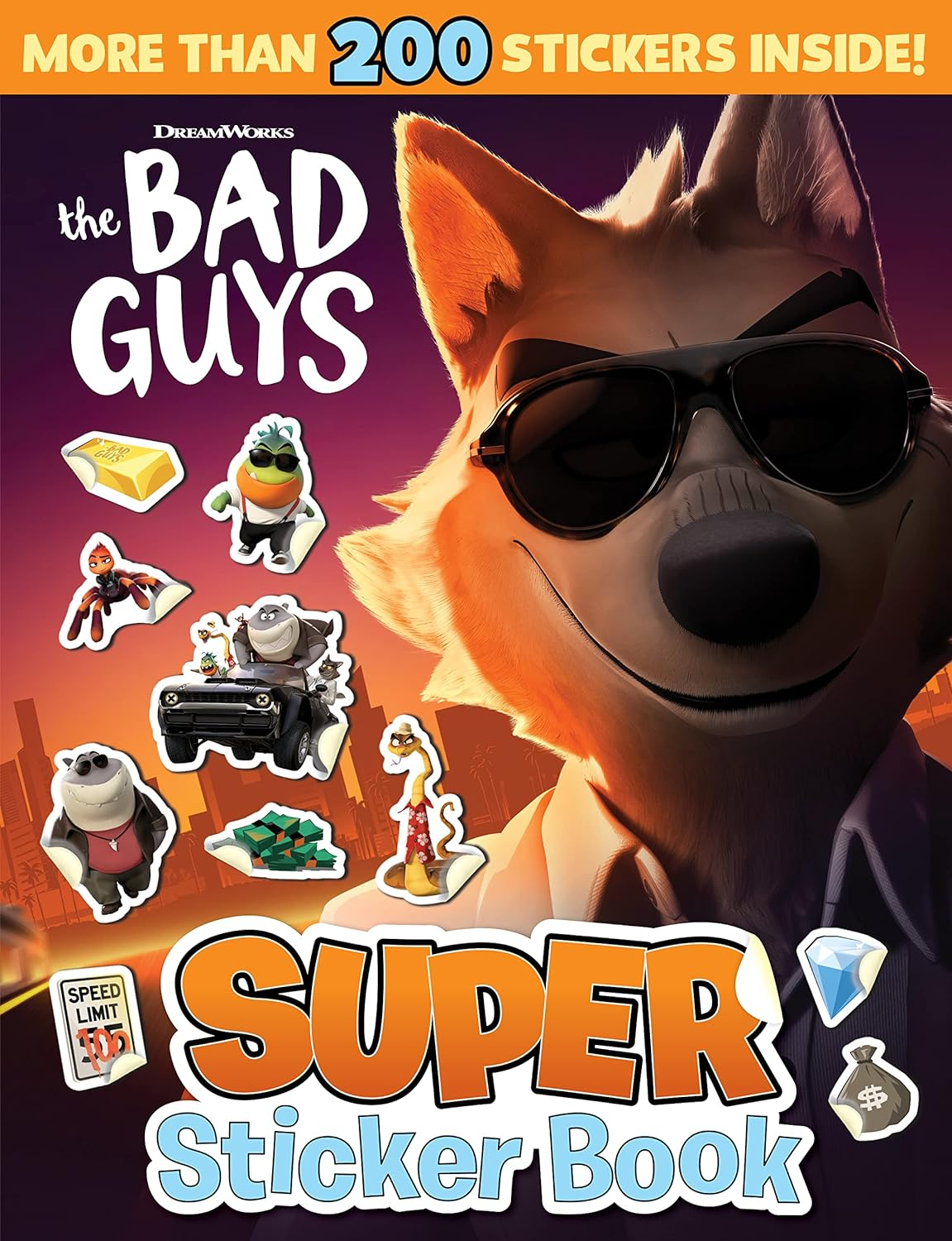 The Bad Guys: Super Sticker Book (Dreamworks)