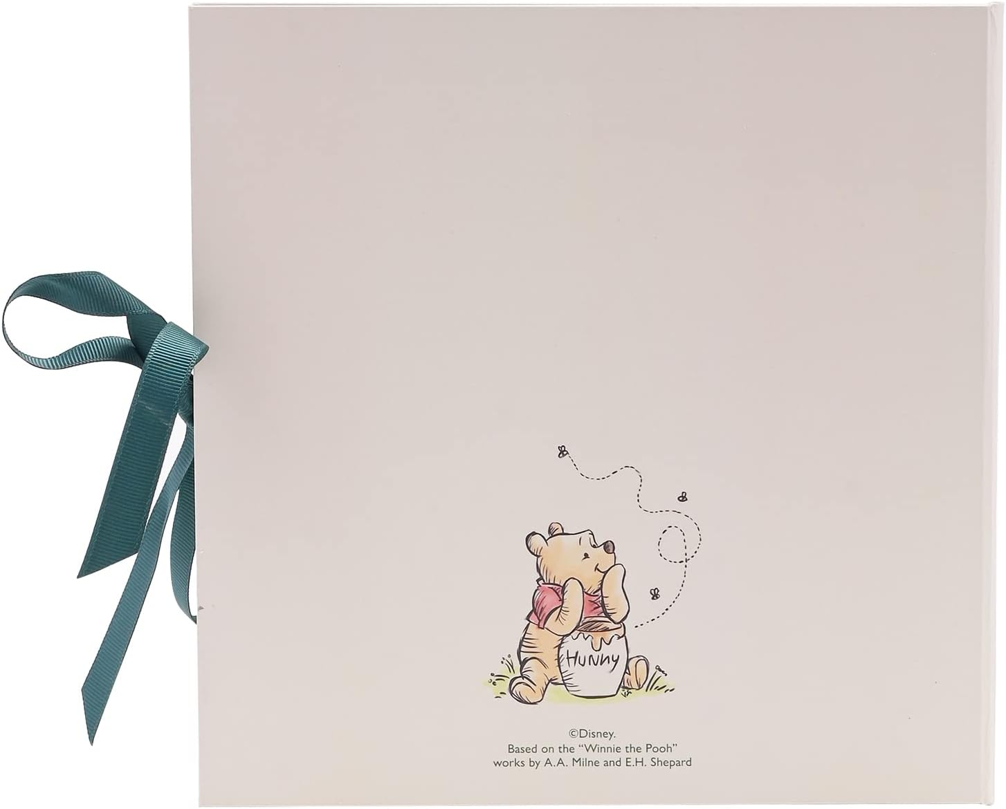 Widdop & Co Disney Winnie the Pooh First Year Record Book - Photo Album - 21.6 X 21 X 8 Cm - Green image number 2