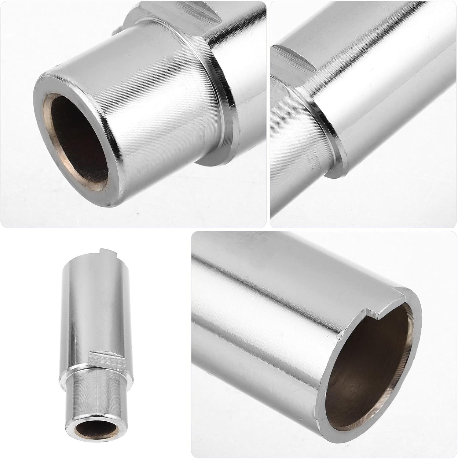 PAMINGONO Bottle Jack Lift Extension Leg Extender Support 42Mm Heightening Column 100Mm Vehicle Lift Height Extension Adapter for Automotive and Truck Maintenance image number 3