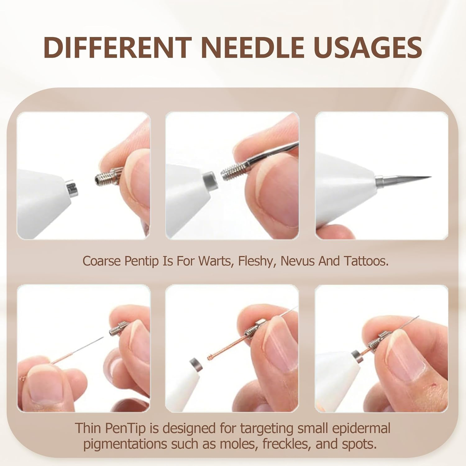 Skin Tag Removal Kit, Skintag Remover Home Use, Portable Removal Kit for Mole, Wart and Skin Tag for Women and Girls, Fast Acting, Safe and Easy to Use, Rose Gold image number 3