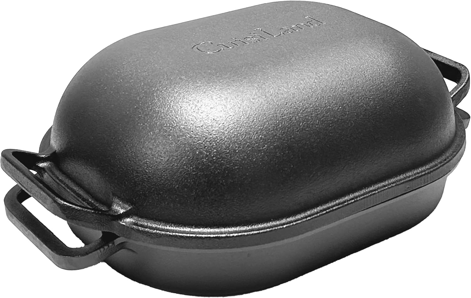 Cuisiland Large Heavy Duty Cast Iron Bread & Loaf Pan - a Perfect Way for Baking image number 5