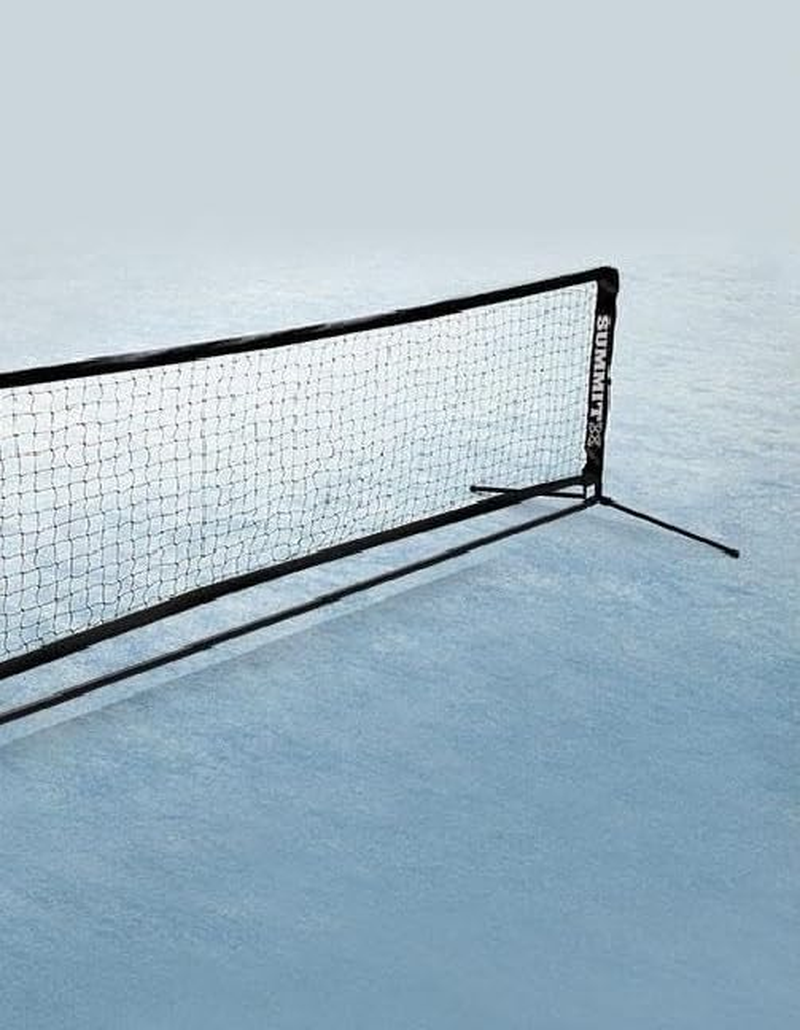 SUMMIT Soccer/Tennis Net - Versatile Portable Net System for Backyard Soccer Tennis, Skill Drills or Beach Games, Adjustable Height