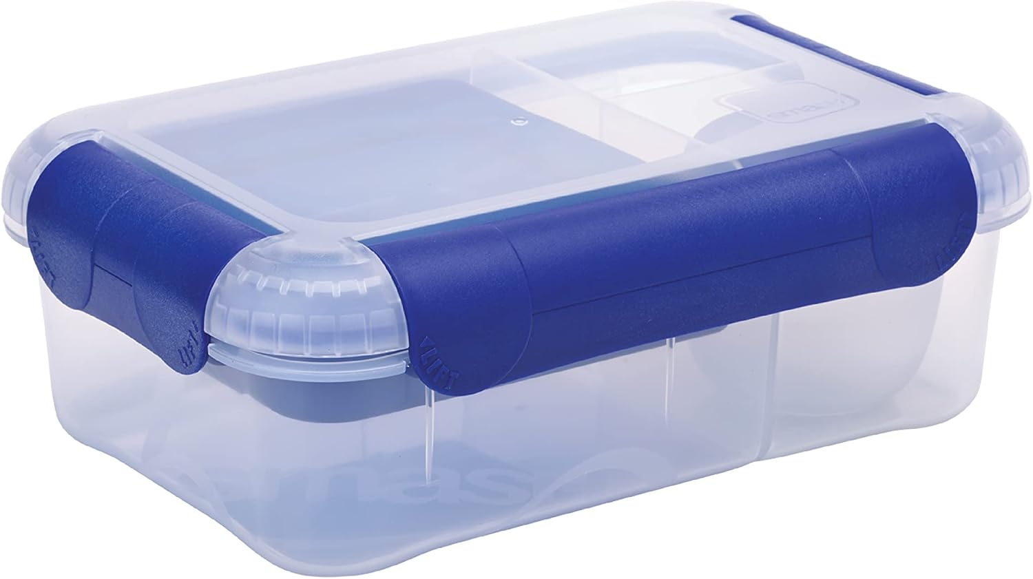 Smash Bento Lunch Box, Blue, 1.6 Liter Capacity - Fern Green image number 3