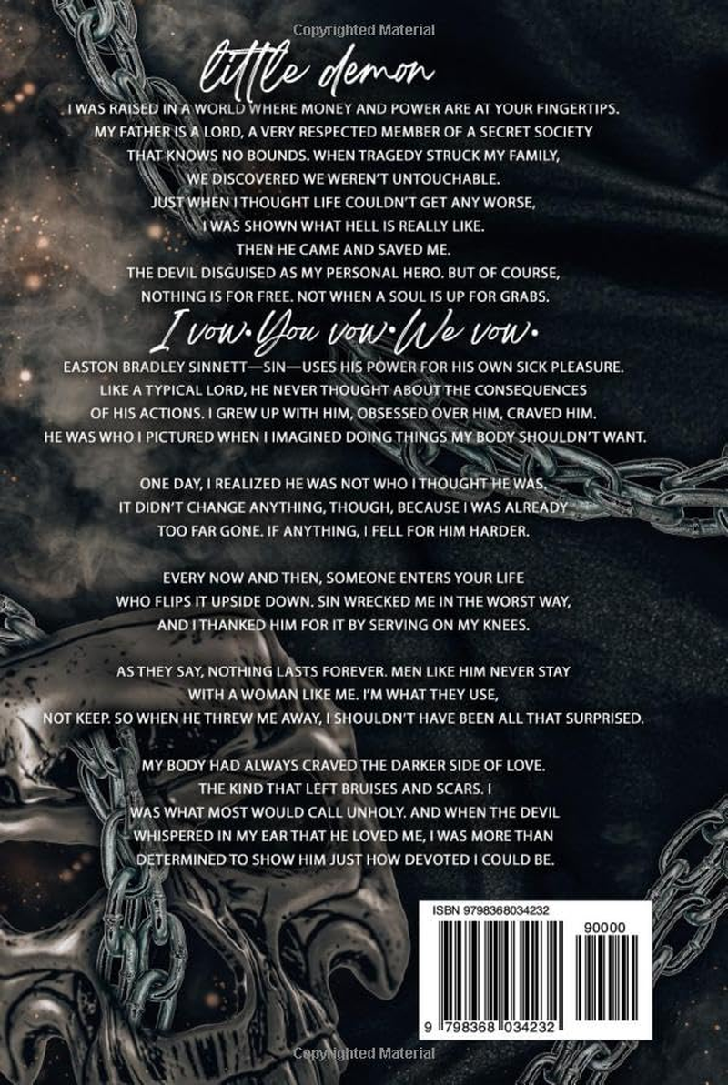 The Sinner: a Dark College Romance