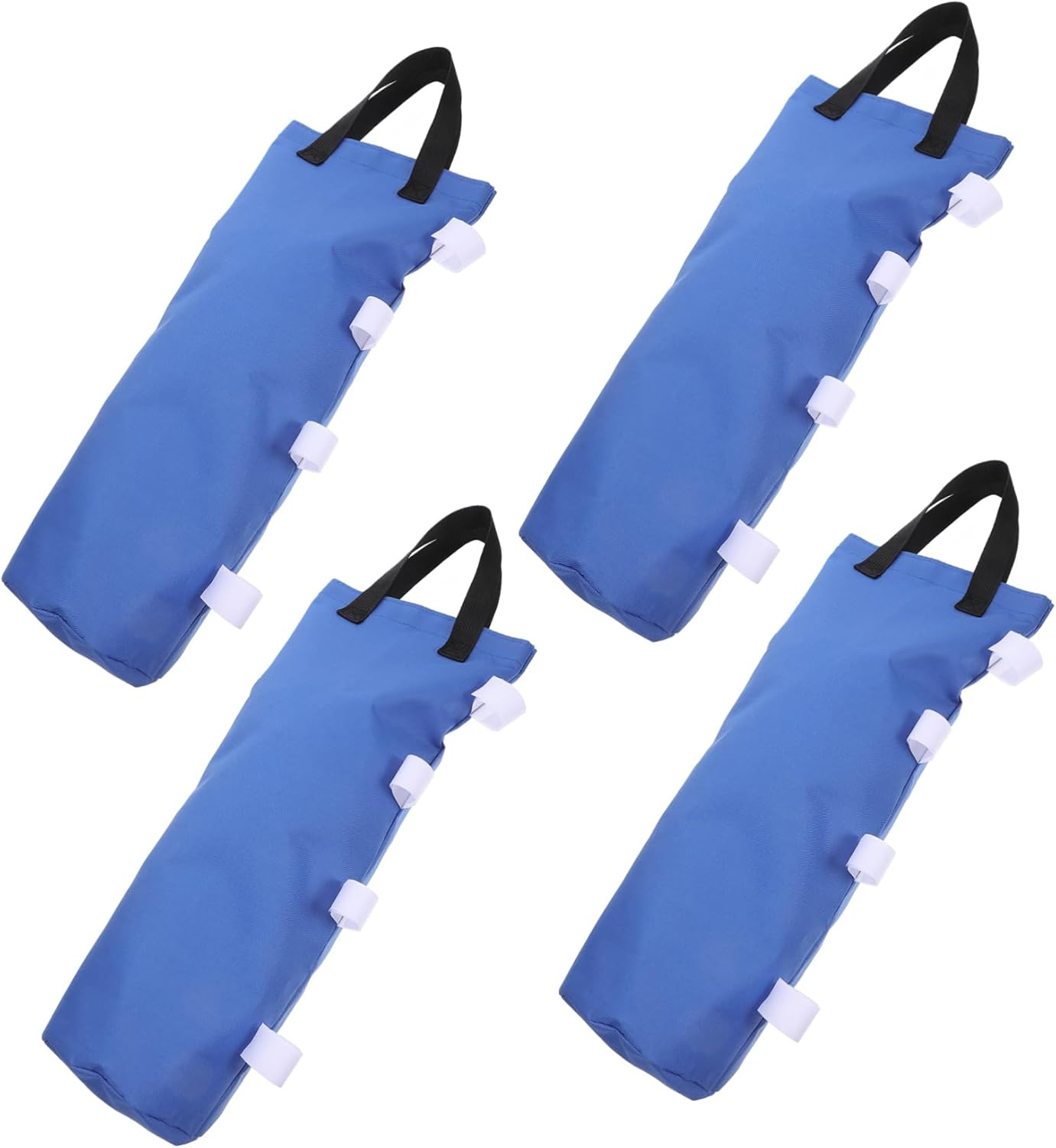 Abaodam 4Pcs Tent Weights Water Sand Fillable Umbrella Base Weight Bags for Outdoor Canopy Beach Umbrella and Camping Activities Portable and Windproof