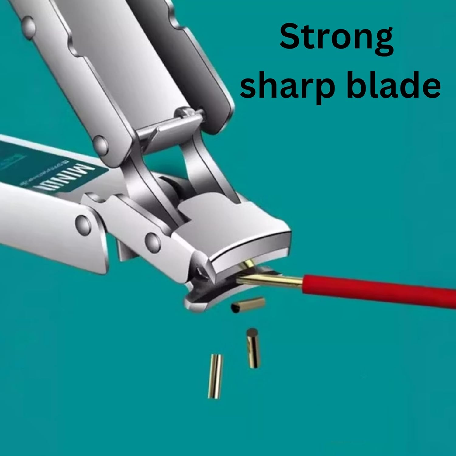 Mini Nail Clippers Keychain, Small Foldable Portable Travel Size Nail Cutter Keyring for Men Women Unisex, Compact Pocket Folding image number 1