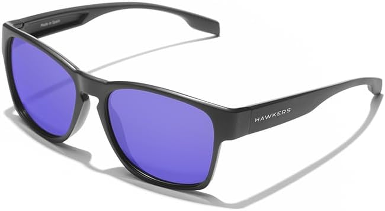 HAWKERS Sunglasses Polarized for Men and Women - Protection UV400 - CORE Model - Squared Sunglasses