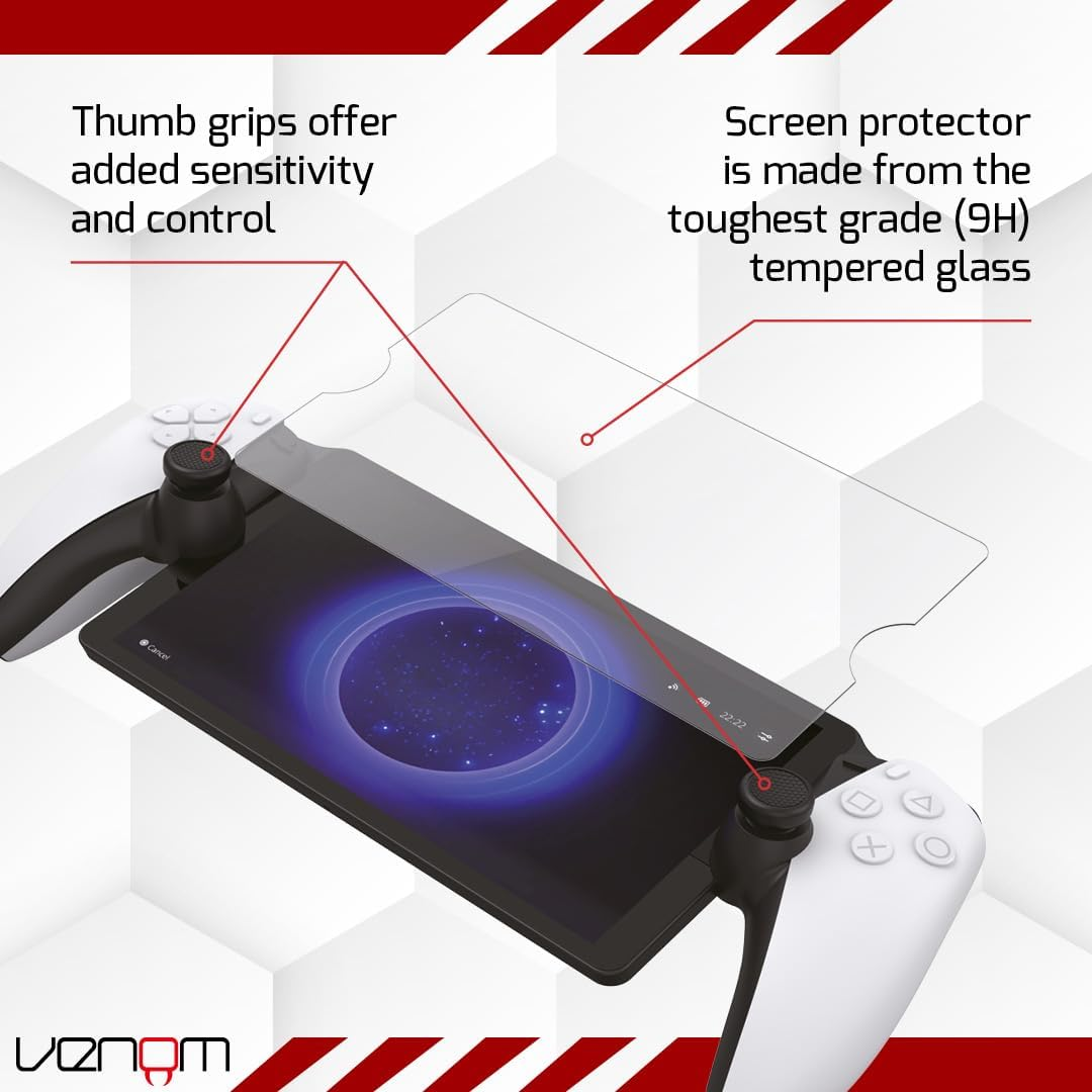 Venom Carry Case and Screen Protector for Playstation Portal Remote Player image number 5