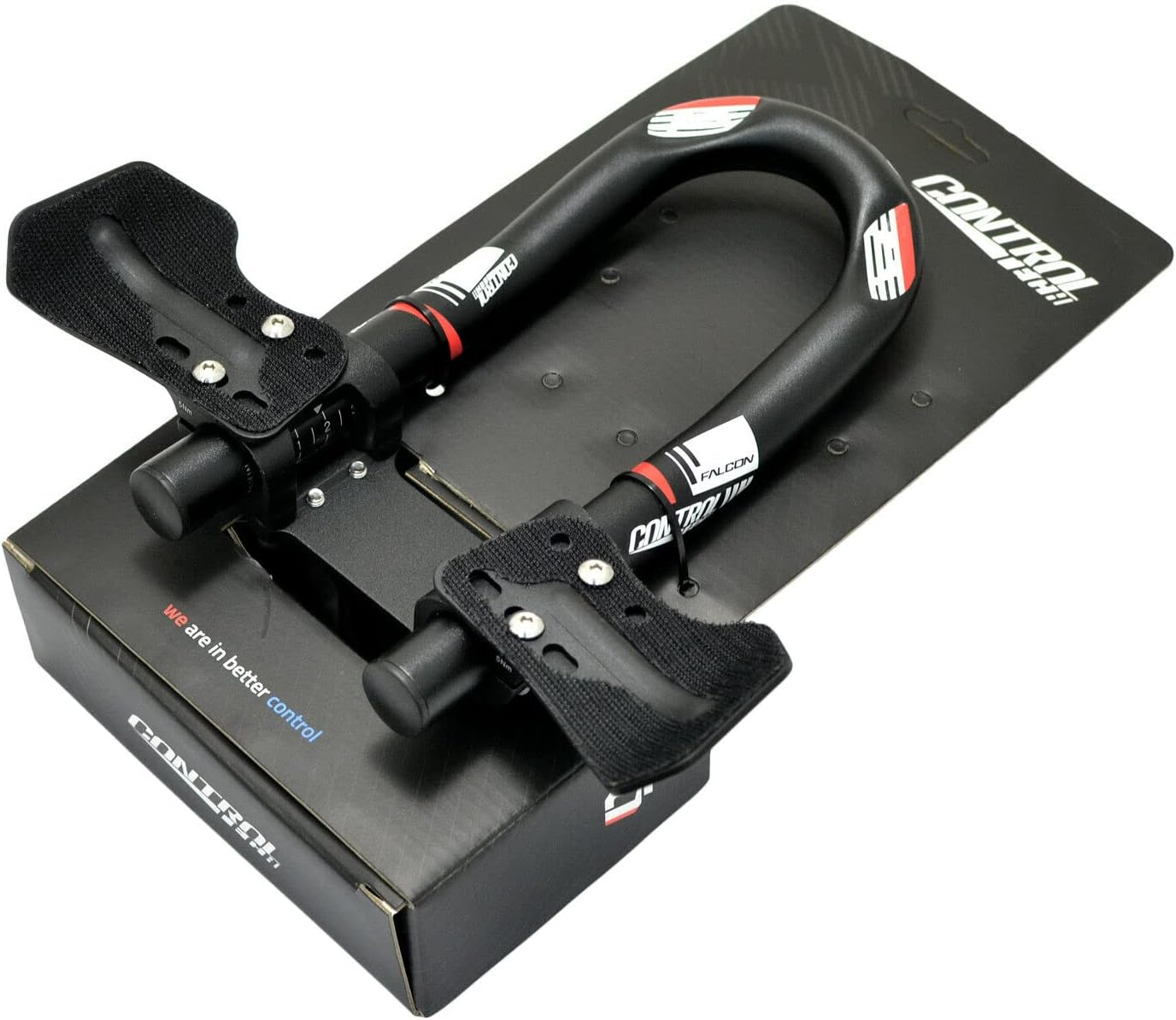 Controltech TTH-14-S Falcon Mini Clip-On (Stem Mounted) Aerobar for Triathlon, CH2539 image number 3