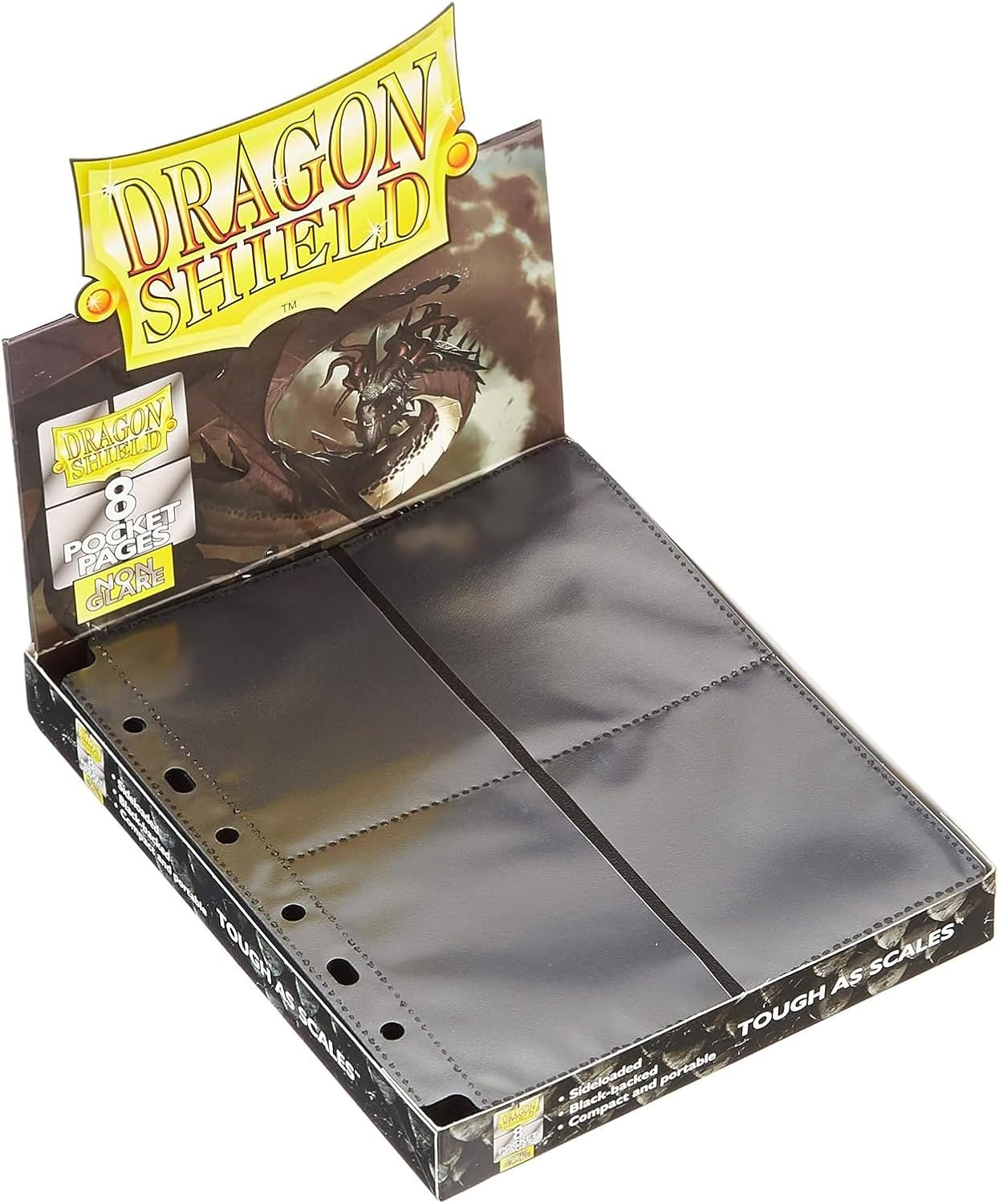 Dragon Shield ART10313: 8-Pocket Pages (50) -Sideloaded Non Glare) image number 1