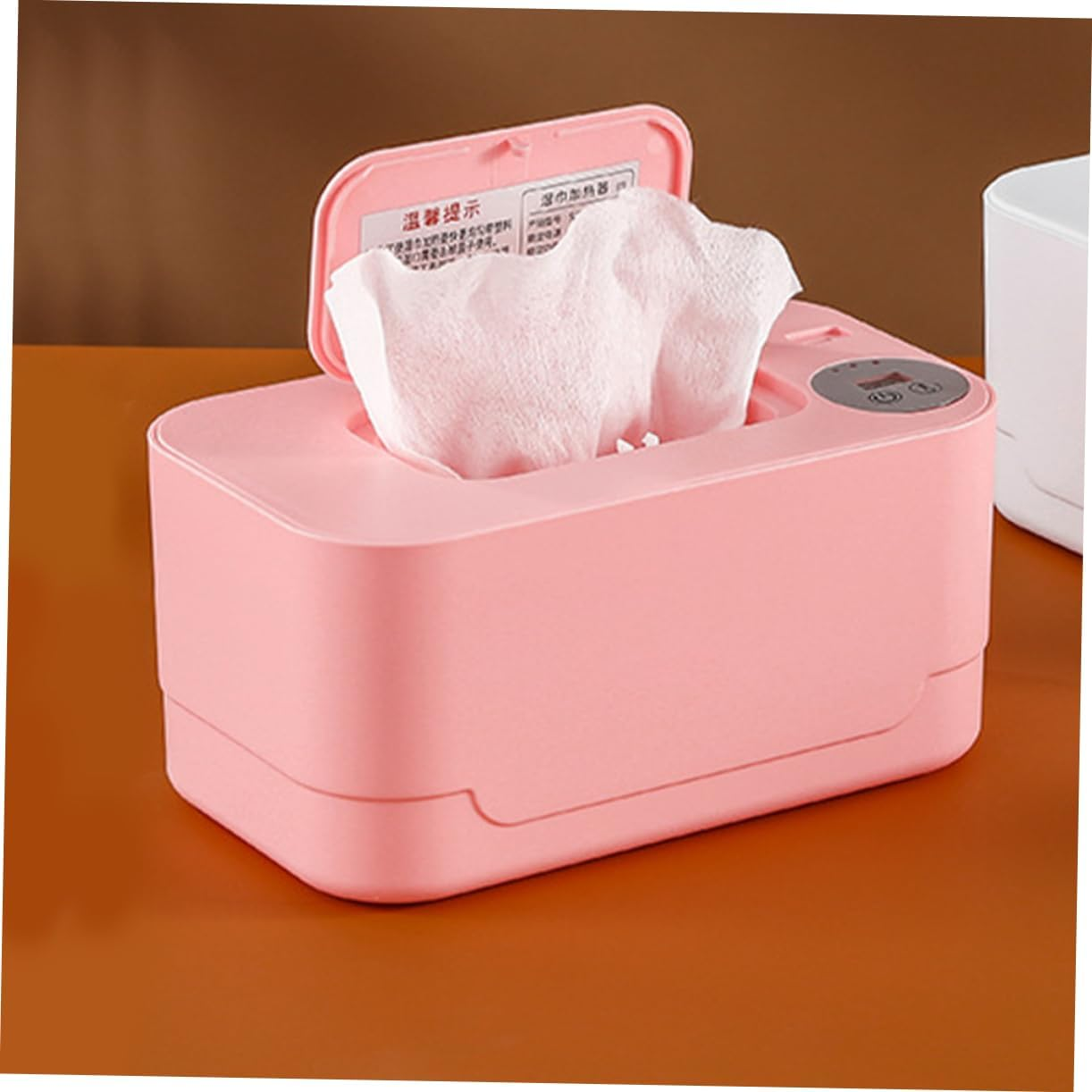 Wipes Warmer Portable for Bathroom Napkin Holder for Car Wipe Warmers Constant Temperature Control Warm Dispenser image number 1