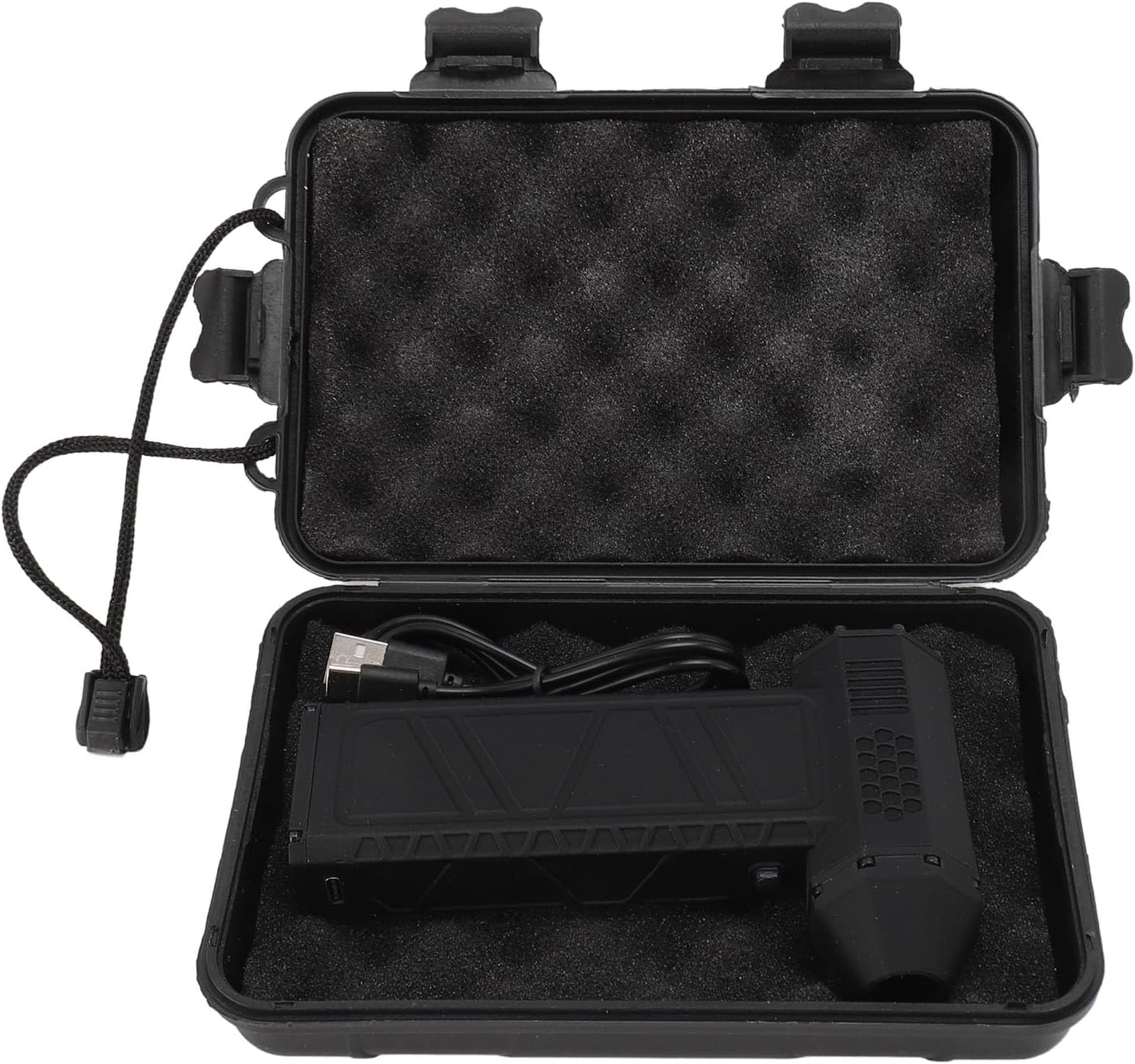 Compressed Air Duster, 300000RPM Jet Dryer Blower Speed Adjustable Portable Electric Air Duster for Computer Keyboard, Outdoors, Car, Home image number 2