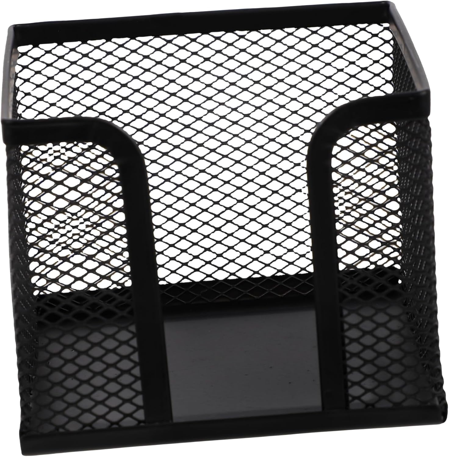 CANIGHT 5Pcs Memo Pad Holder Multifunctional Desk Organizer for Notes Pens Napkins Mesh Storage Box for Home Office School Stylish Desktop Accessory