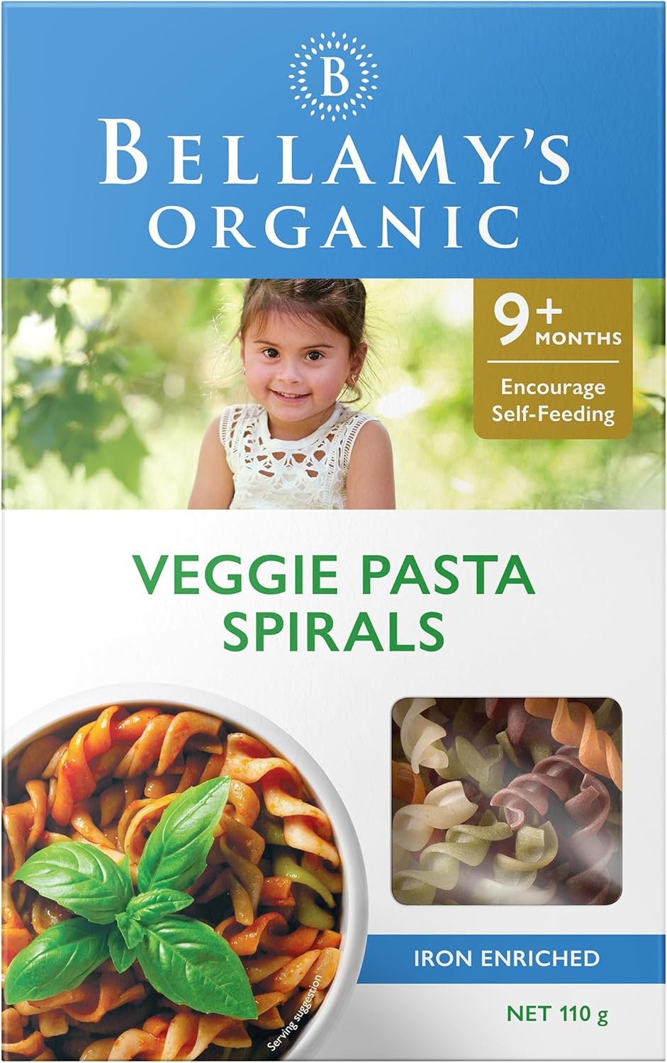 Bellamy'S Organic Veggie Pasta Spirals image number 4