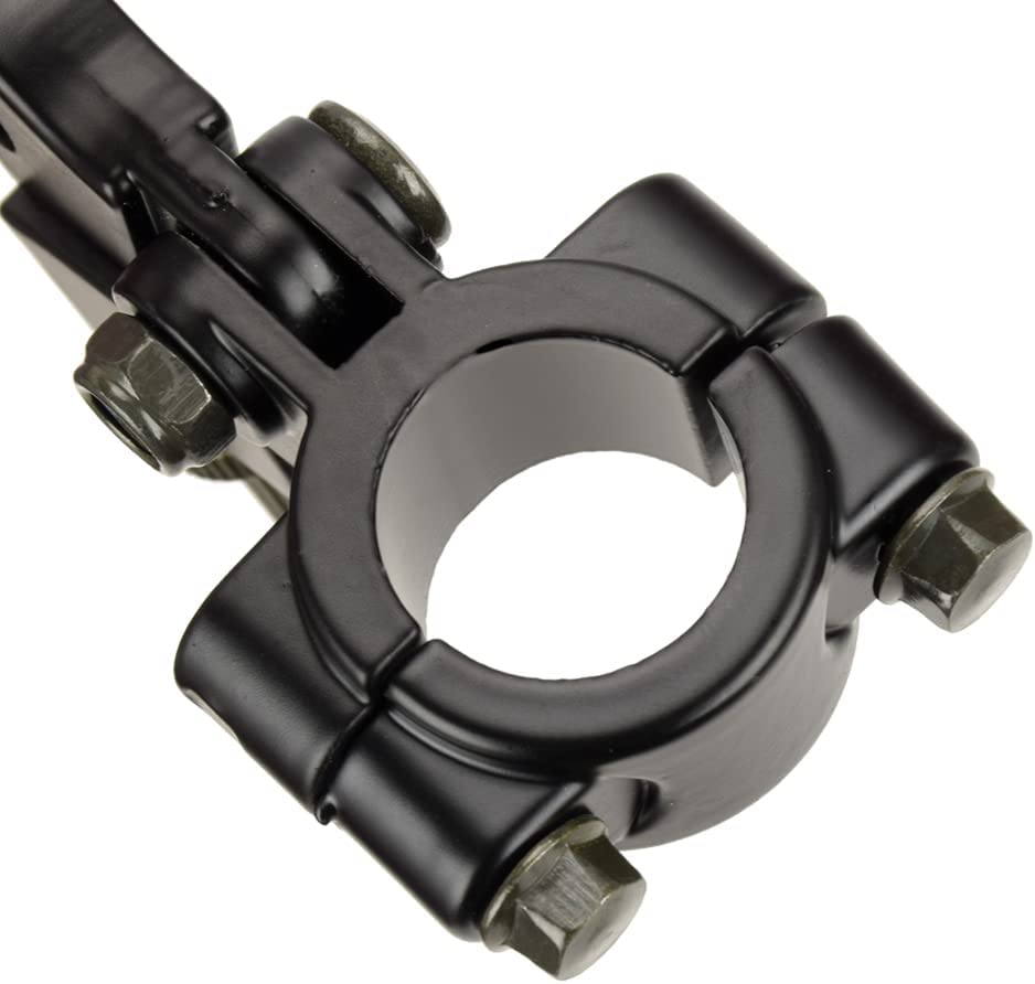 7/8" Universal Motorcycle Black Left Clutch Brake Handle Lever Perch for Honda CRF XR 80 100 CRF80 XR200 SSR 125Cc Coolster Roketa Baja X-Treme Pit Dirt Motor Bike Motocross Parts image number 5