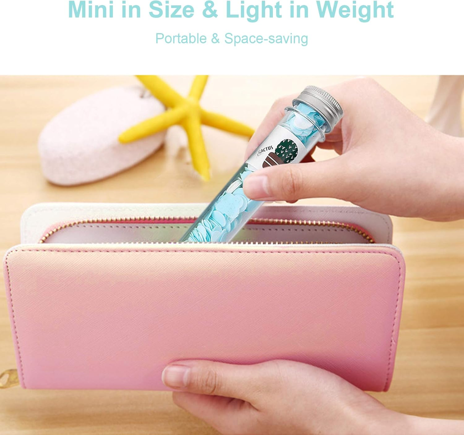 Zolyet Travel Portable Soap Flakes with Storage Box Soap Papers Scented Foaming Paper Soap Hand Washing Cleaning Supplies Type 2 image number 5