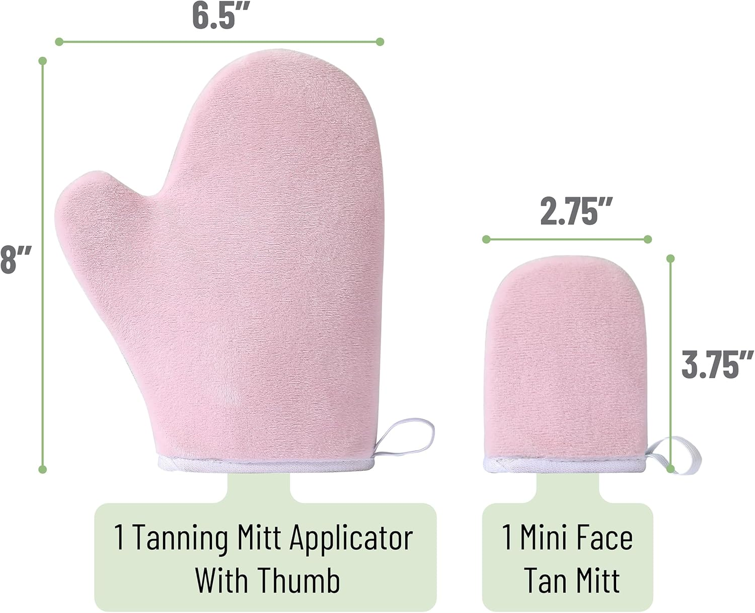 Slick Self Tanning Mitt - Pink, Tanning Glove for Self Tan Lotion
