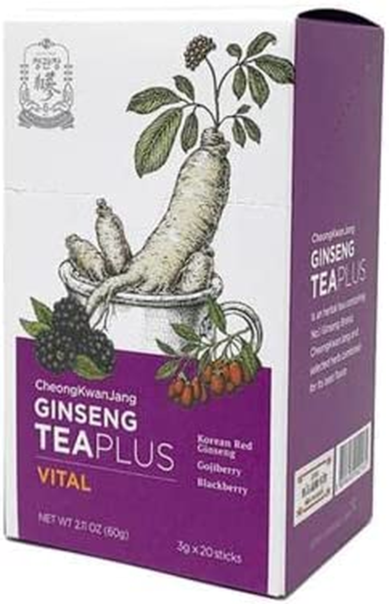 Cheongkwanjang Teaplus-Vital Korean Red Ginseng Tea image number 4