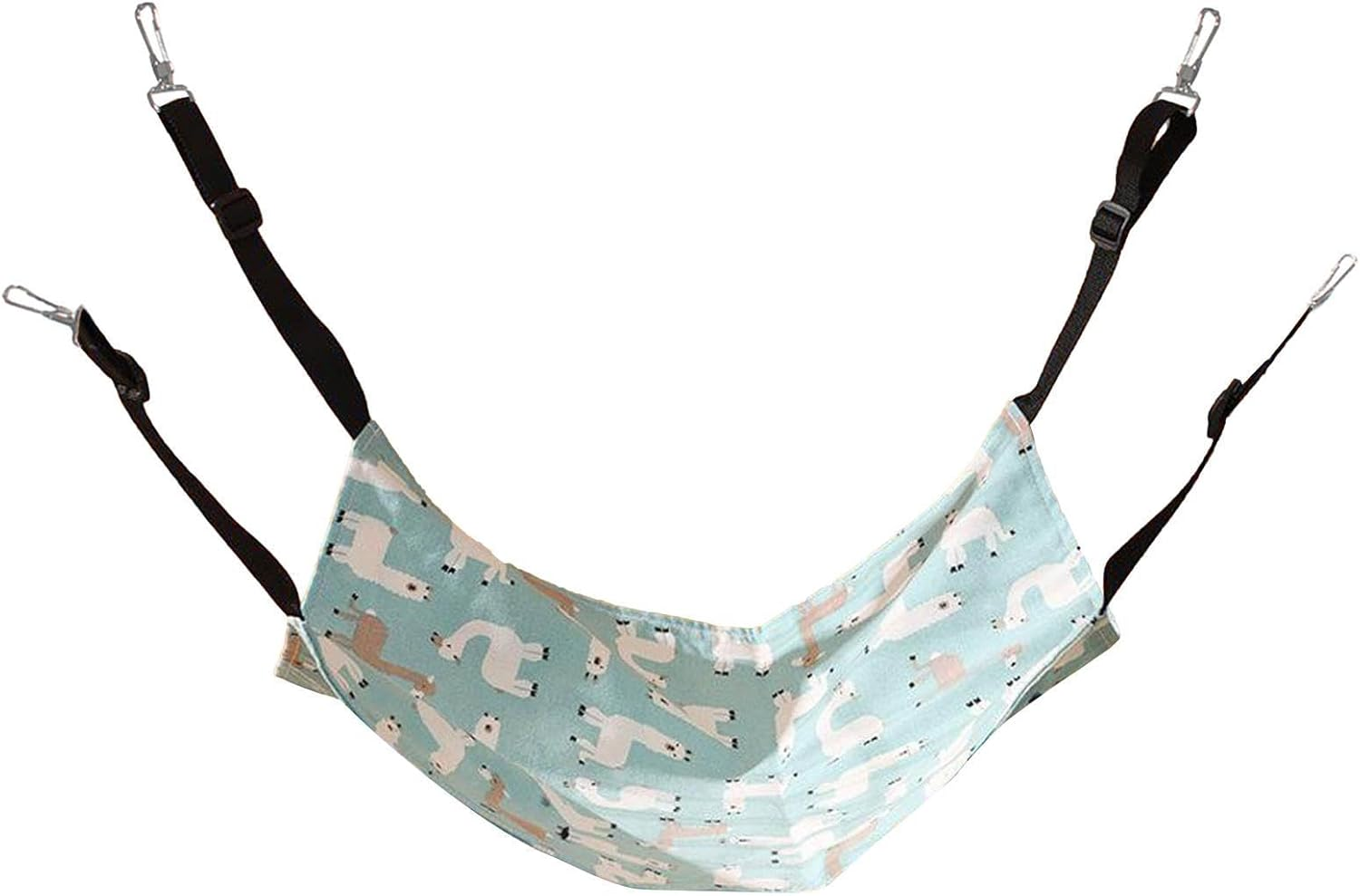 Cat Hammock Bed - Adjustable Cartoon Hammock Pet Bed,Soft Cat Beds with Metal Hook, Cute Sleeping Beds for Home, Cages, Kennels image number 5