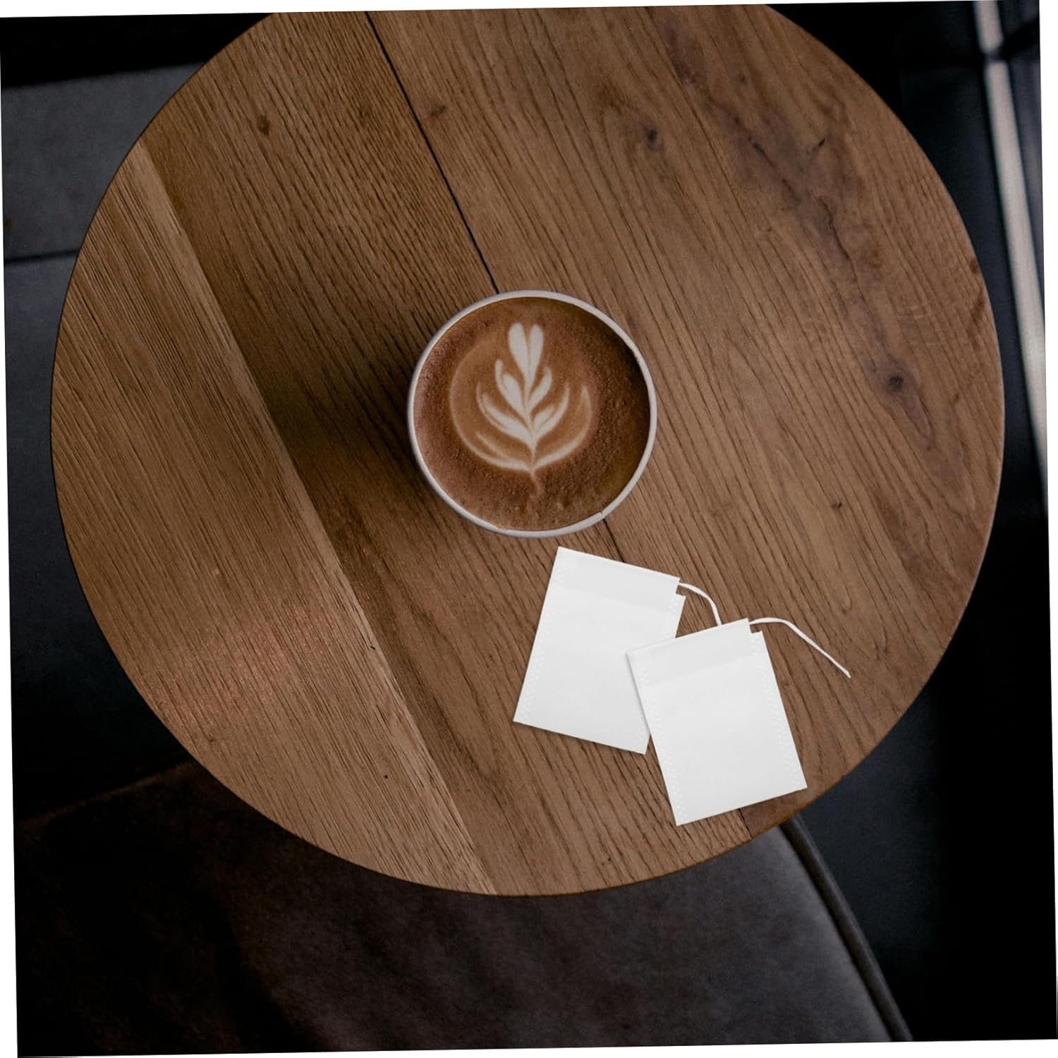 OHPHCALL Tea Filler Bags 100Pcs Unbleached Tea Sachets Reusable Compact Practical image number 2