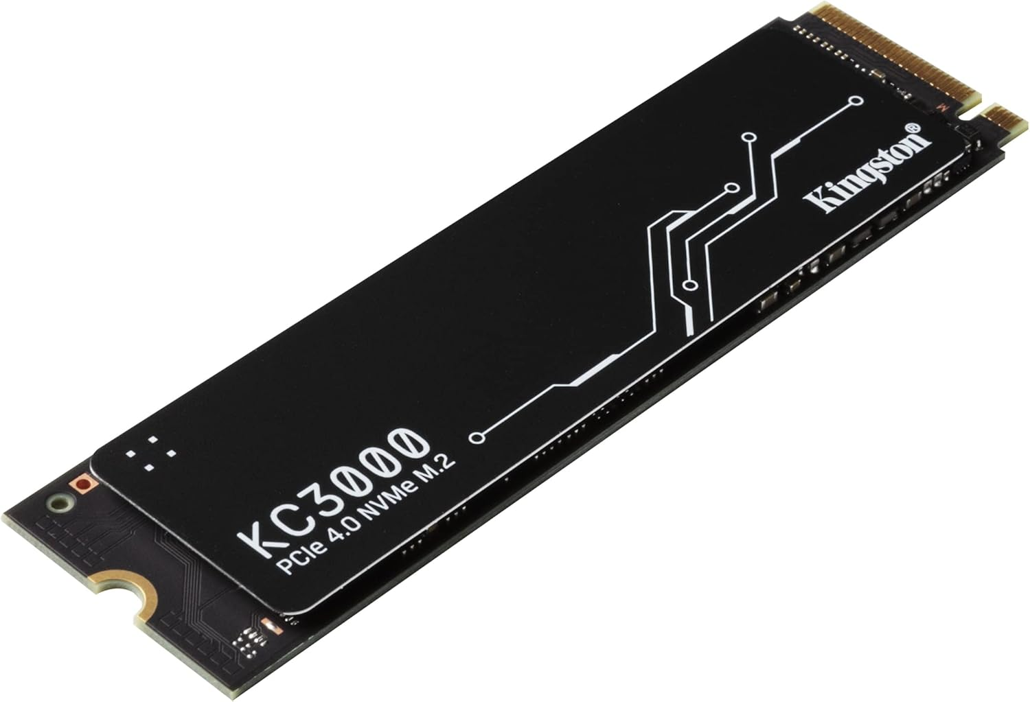 Kingston KC3000 Pcie 4.0 Nvme M.2 SSD - High-Performance Storage for Desktop and Laptop Pcs -Skc3000S/Black 1024GB image number 1