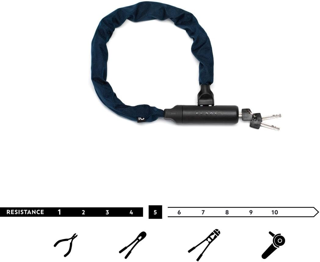 Decathlon Bike Chain Lock 500 M - Bike Lock image number 5