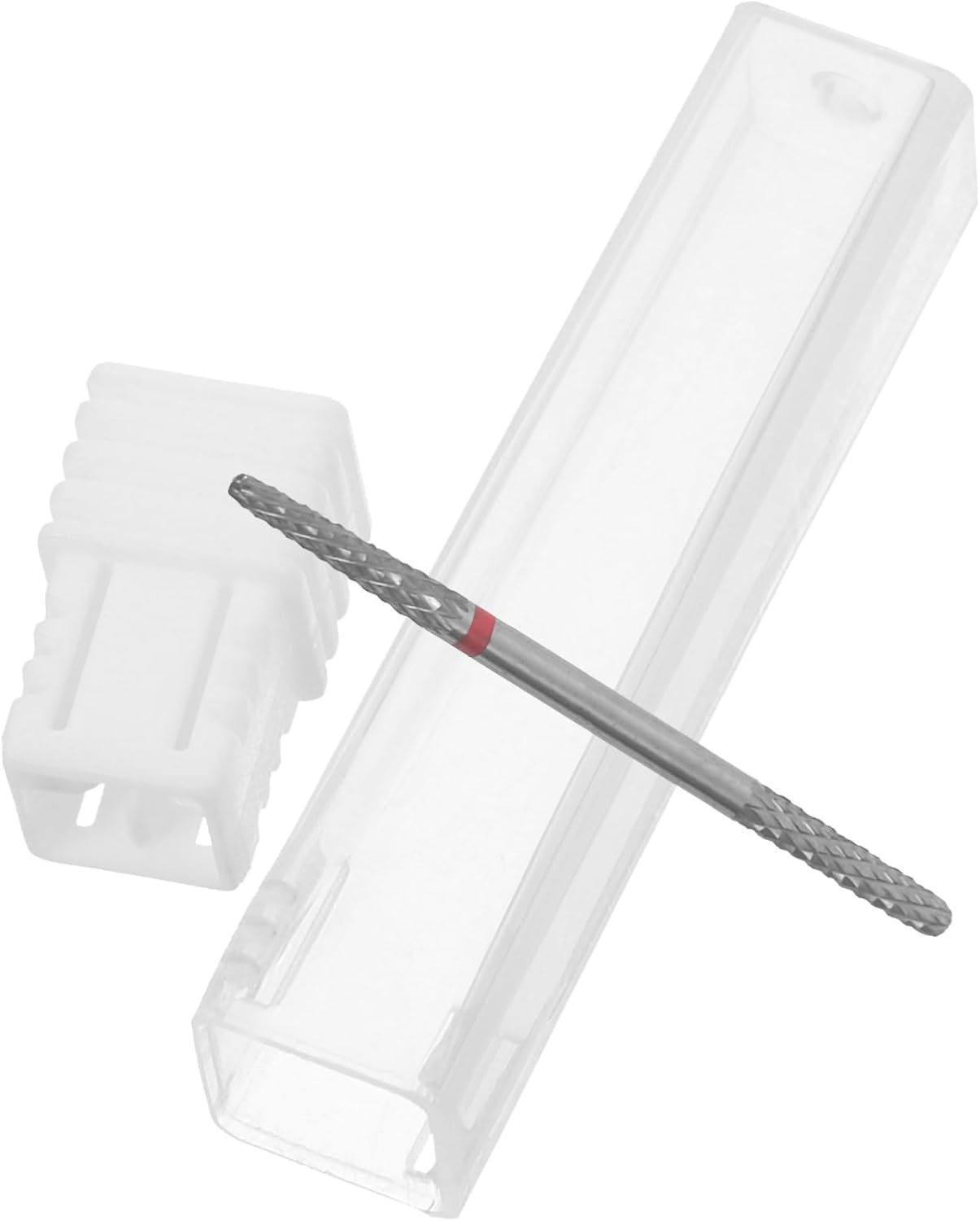 ELAYARD Nail Art Drill Bit Metal Nail Polishing Tool for Women Reusable Shaped Design Compatible image number 3