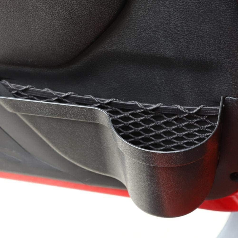 Front Door Side Insert Storage Pockets Box, Driver Passenger Tray Organizer for 2011-2018 Jeep Wrangler JK JKU 2/4 Door, Interior Expansion Accessories image number 4