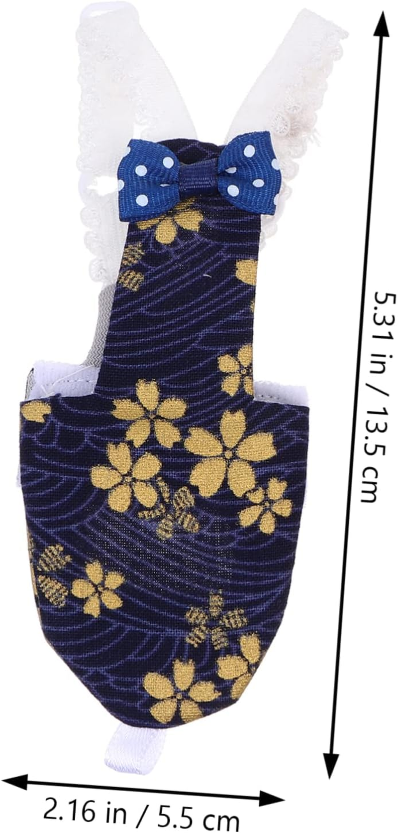 TOBBOMEY 2Pcs Parrot Flight Suit Diaper Birds Creative Birds Clothing Breathable Comfortable image number 6