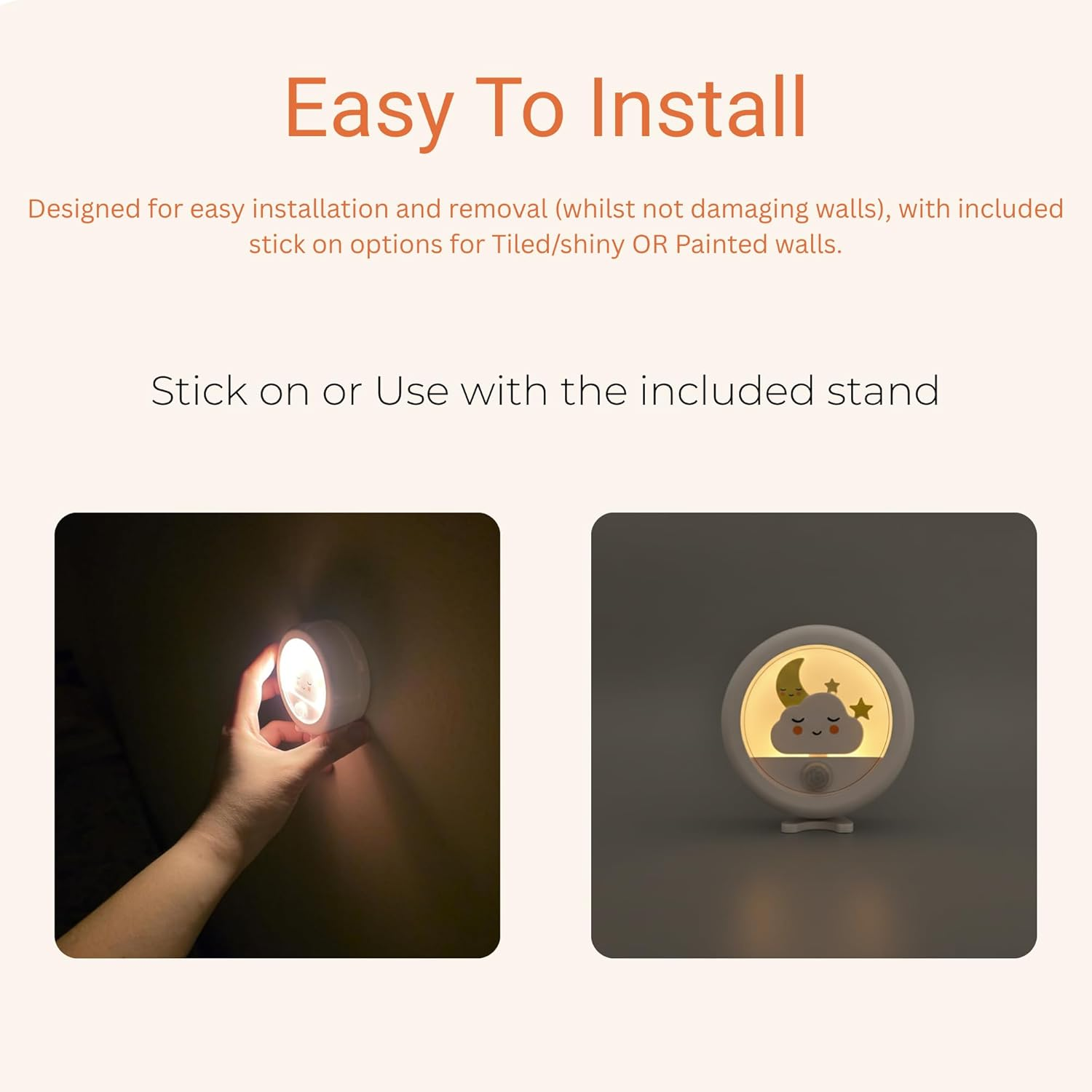 Motion Sensor Night Lights, 3 Pack | the Only Linked Motion Sensor Lights | Create Safe Light Pathways to the Bathroom, Hallway or Stairs. Soft Light, Rechargeable with 8 Week Battery Life. image number 2