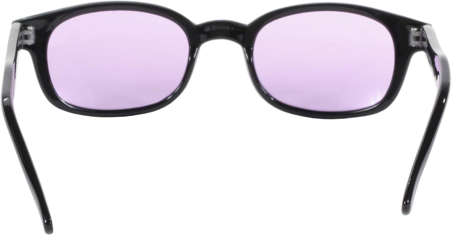 Pacific Coast Original Kd'S Biker Sunglasses (Black Frame/Purple Lens) - Black Frame/Purple Lens image number 5