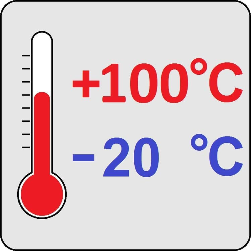 Hunersdorff 937000 Graduated Can with Closed Handle, White/Blue, 2000 Ml image number 4