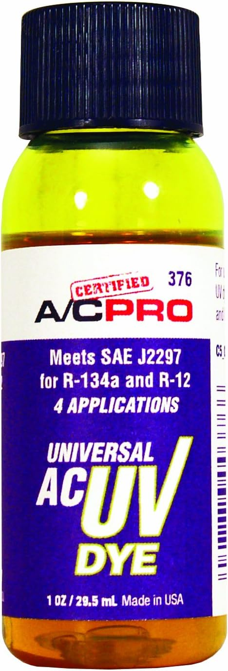 A/C Pro A/C PRO 376 A/C Universal Dye -1 Oz.