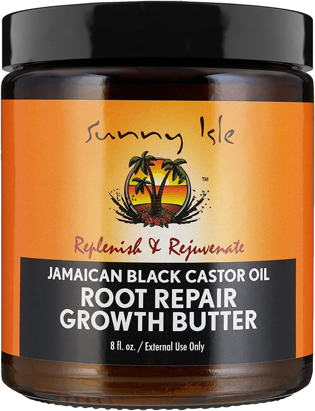 Sunny Isle Jamaican Black Castor Oil Root Repair Growth Butter 8Oz | Restores & Revitalizes ALL Damaged Hair Types | Nutrient-Rich, Stimulates Hair Growth | Fights Dry, Itchy, Flaky Scalp image number 2
