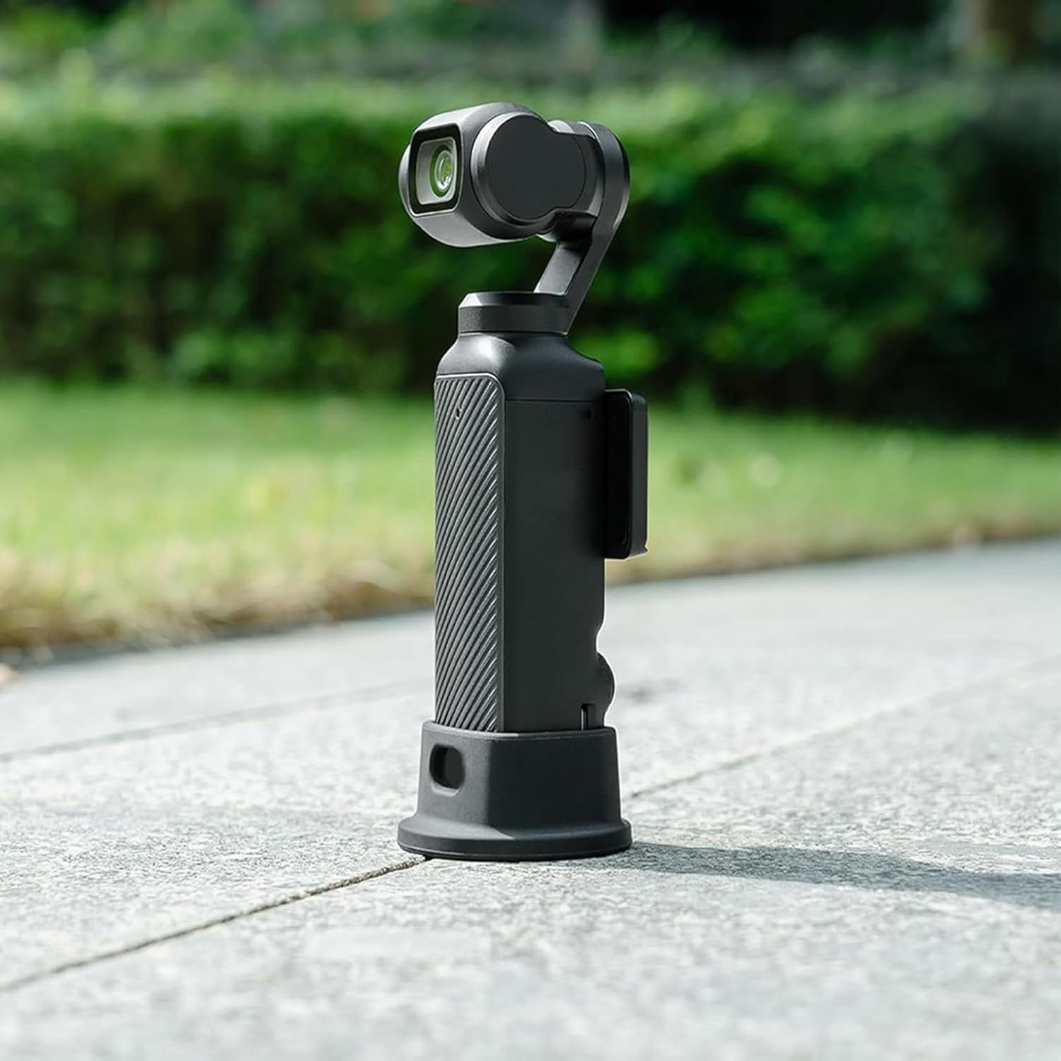 Stabilizer Base for OSMO Pocket 3, Non Slip Silicone Desktop Stand Holder for Pocket 3, Lightweight Camera Base Stand Handheld Camera Support Adapter image number 4