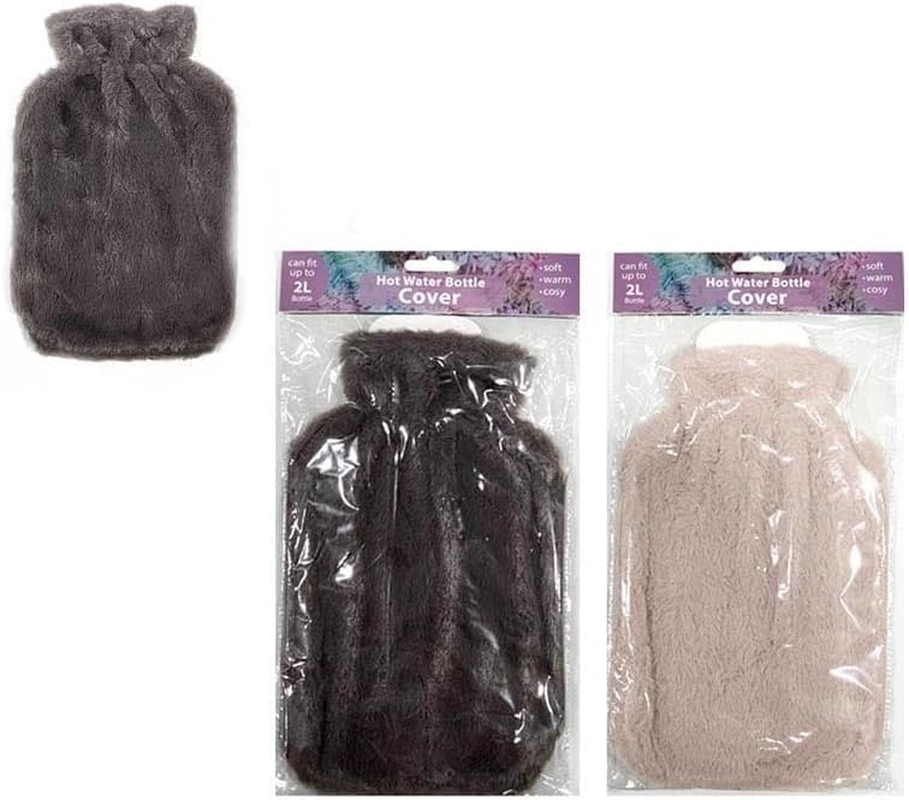 LYLAC Hot Water Bottle Cover Fluffy 34X18Cm