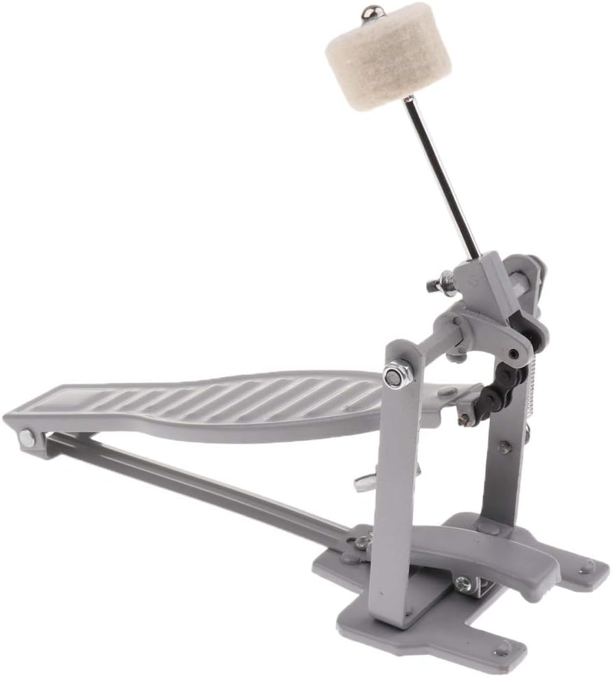 Non-Slip Kids Rack Drum Pedal W/Single Spring Pendulum Kit Percussion Parts - Silver image number 5