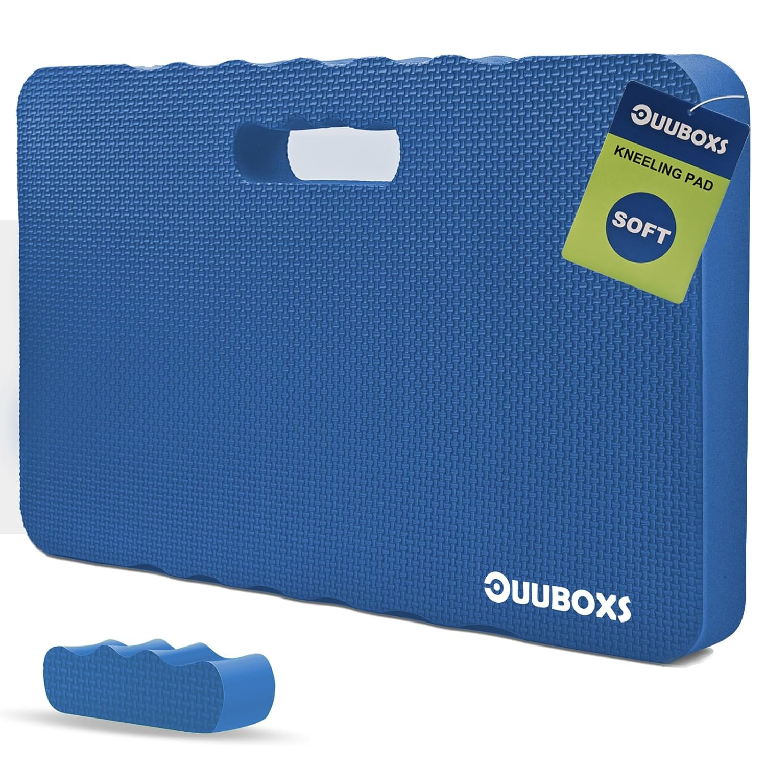 Premium Thick Kneeling Pad, Extra Soft Foam Garden Kneeling Mat, Large Comfort Kneeler Cushion for Gardening, Exercise, Yard Work, Baby Bath, 17.5 X 11 X 1.5 Inch, Blue image number 2