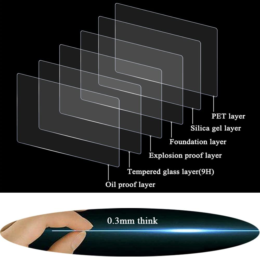 Fire Rock Z6 III Top LCD Screen Protector for Nikon Z6 III Z6 Iii Digital Camera, Ultra-Clear 9H Hardness Tempered Glass Cover for Nikon Z6 III Z6 Iii-2+2 Packs image number 1